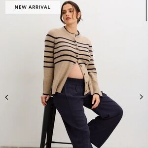 Hatch Celine Contour Cardigan 100% Merino Wool